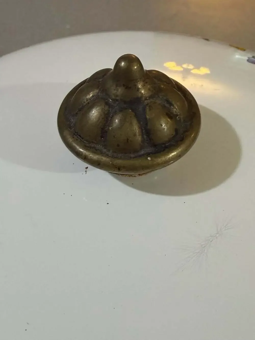 Vintage Enamel Casserole Pot With Lid Floral Pattern